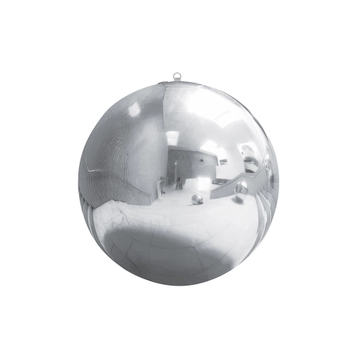 Minge oglindă gonflabilă argintie 120 cm – decorațiune pentru petrecere