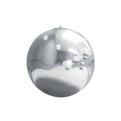 Minge oglindă gonflabilă argintie 120 cm – decorațiune pentru petrecere
