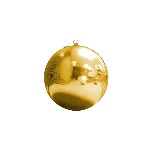 Minge gonflabilă tip oglindă, aurie, 60 cm – decorațiune pentru petrecere
