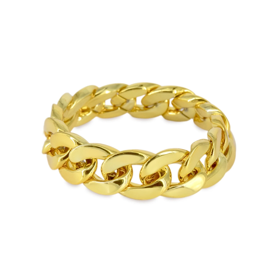 Zlatna narukvica disco stila iz 80-ih za zabave