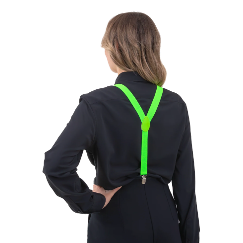 Neon zelen naramnice za zabave