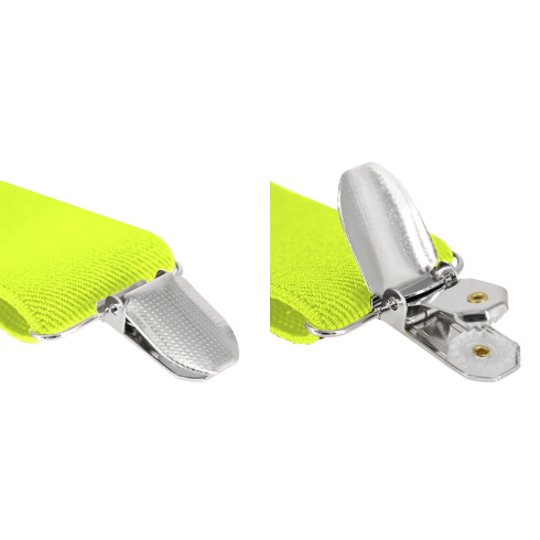 Neon rumeni naramniki za pustni kostum