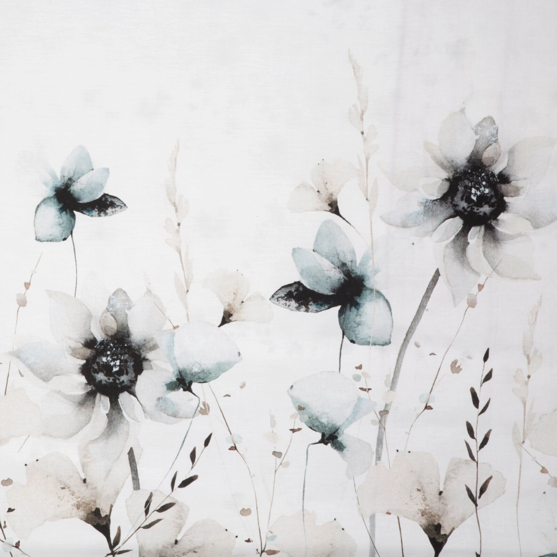 Obliečky 140x200 cm saténové bavlnené obojstranné biele a béžové