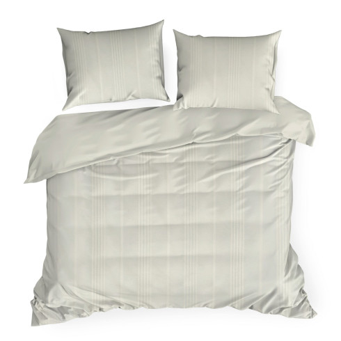 Obliečky 160x200 cm bavlnené renforcé, krémové