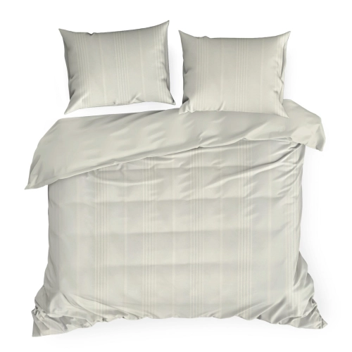 Obliečky 160x200 cm bavlnené renforcé, krémové