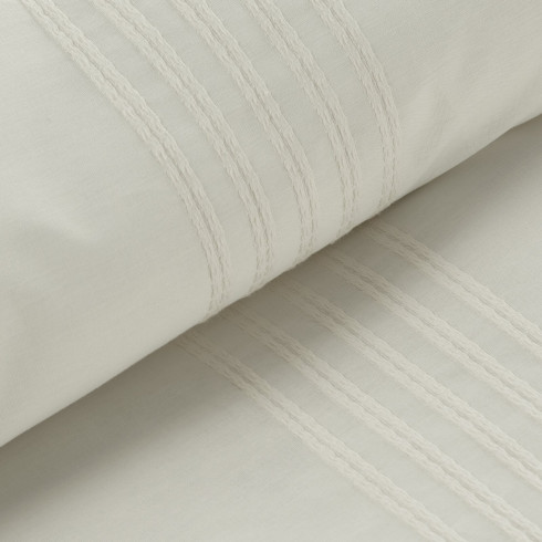Obliečky 160x200 cm bavlnené renforcé, krémové