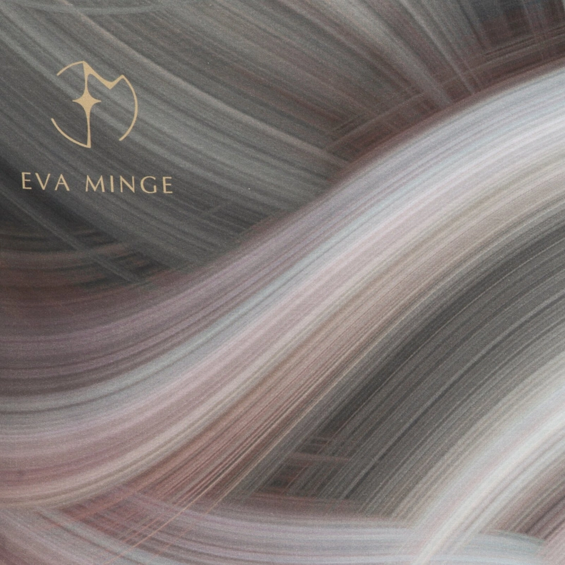 Povlečení 160x200 cm z bavlněného saténu, ocelové a fialové