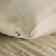 Obliečky 220x200 cm ľanovo bavlnené krémové