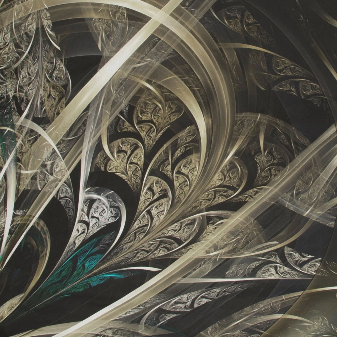 Saténové povlečení 220x200 cm, černé a zlaté