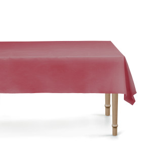 Namizni prt temno rdeč 137x183 cm iz sintetičnega materiala
