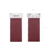 Sötétpiros szintetikus abrosz 137x183 cm