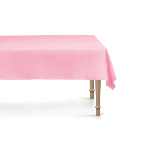 Față de masă sintetică roz 137x183 cm – rezistentă și ușor de curățat