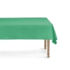 Față de masă verde închis 137x183 cm din țesătură sintetică