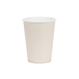 Papirnate čaše bež boje 250 ml – pakiranje 6 kom