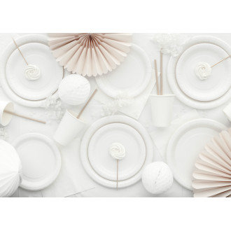 Papirnate čaše bijele 250 ml – pakiranje 6 komada