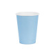 Világoskék papír pohár 250 ml – 6 darabos csomag Világoskék papír pohár 250 ml – 6 darabos csomag