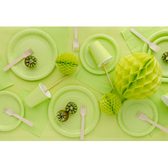 Papirnate čaše svijetlozelene 250 ml – pakiranje 6 komada