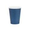 Sötétkék papírpohár 250 ml – 6 darabos csomag