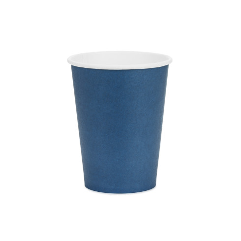 Sötétkék papírpohár 250 ml – 6 darabos csomag Sötétkék papírpohár 250 ml – 6 darabos csomag