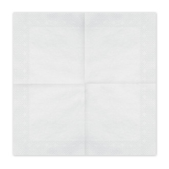 Papirnati prtički beli 33x33 cm – paket 20 kosov