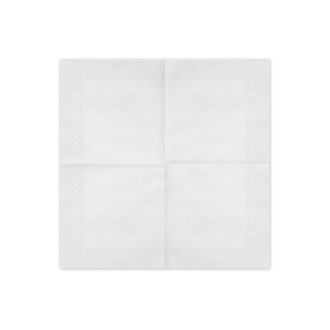 Papirnate bijele salvete 33 × 33 cm – pakiranje 20 kom
