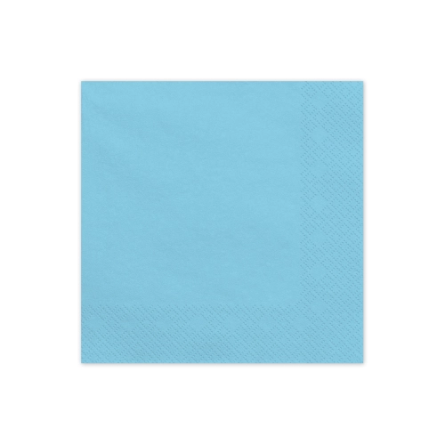Șervețele de hârtie bleu 33x33 cm – pachet 20 buc.