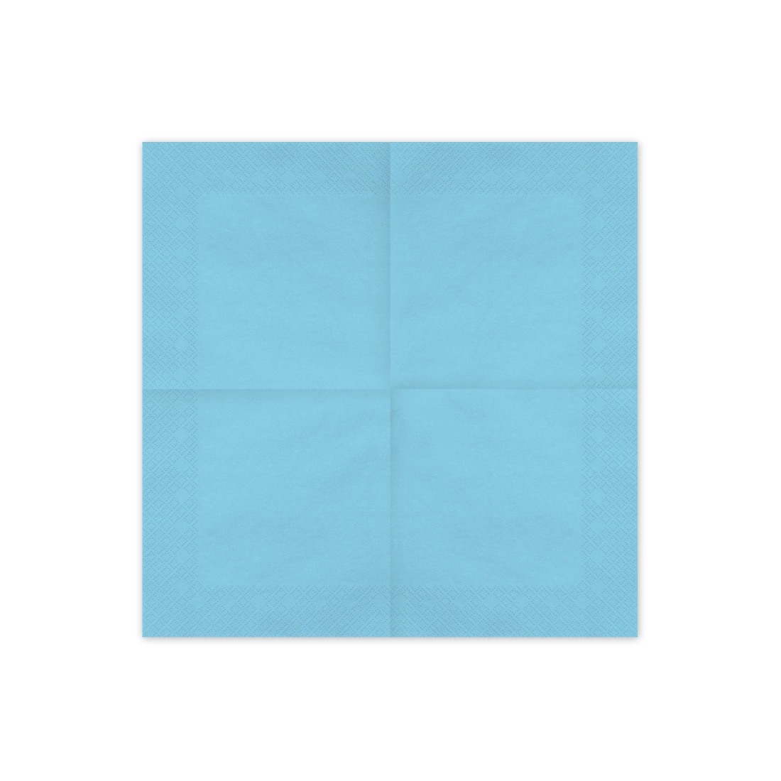 Világoskék papírszalvéta 33x33 cm – 20 darabos csomag