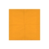 Narancssárga papírszalvéta 33x33 cm – 20 darabos csomag