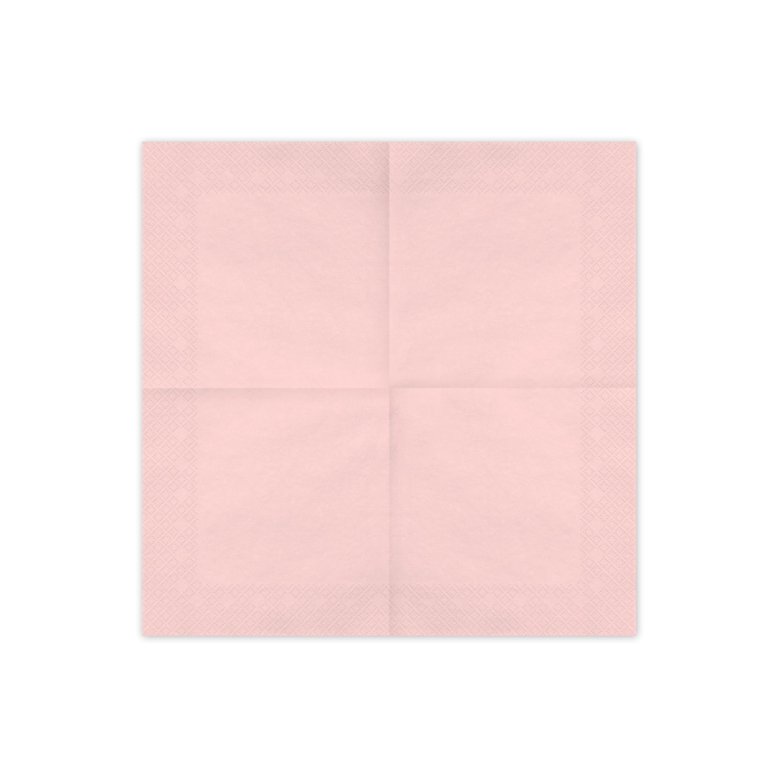 Șervețele din hârtie roz deschis 33x33 cm – 20 buc.