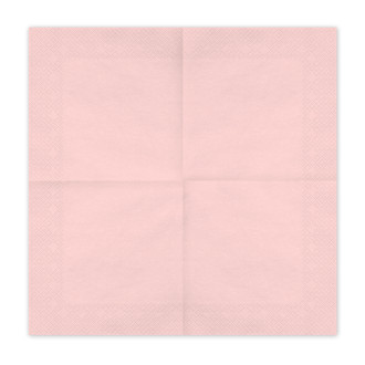 Papirnati prtički svetlo roza 33x33 cm – 20 kos