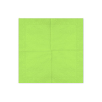 Papirnate salvete svijetlozelene 33 x 33 cm – pakiranje 20 kom.