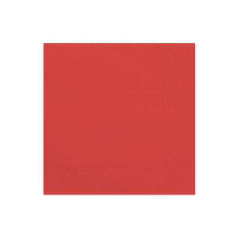 Sötétpiros papírszalvéta 33x33 cm – 20 darabos csomag Sötétpiros papírszalvéta 33x33 cm – 20 darabos csomag