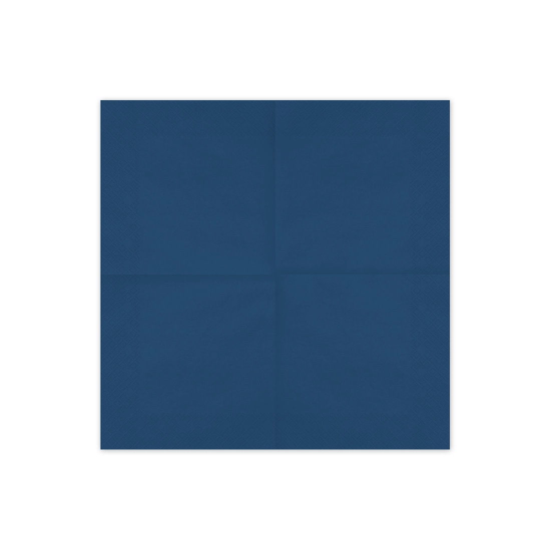 Șervețele de hârtie, albastru închis, 33 x 33 cm (pachet 6 buc.)