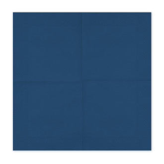 Papirnati prtički temno modri 33x33 cm – paket 6 kosov