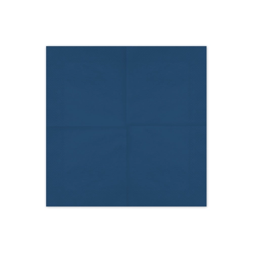 Sötétkék papírszalvéta 33x33 cm – 6 darabos csomag