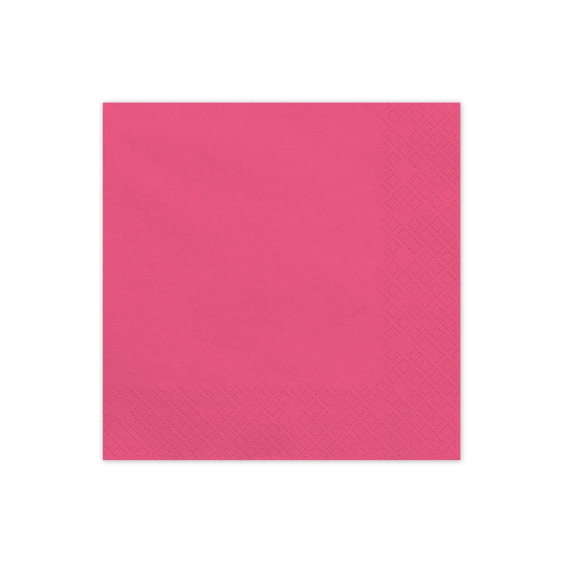 Sötét rózsaszín papírszalvéta 33x33 cm – 20 db/csomag