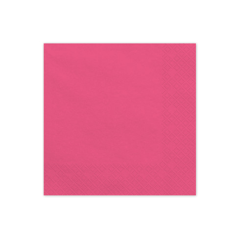 Sötét rózsaszín papírszalvéta 33x33 cm – 20 db/csomag Sötét rózsaszín papírszalvéta 33x33 cm – 20 db/csomag