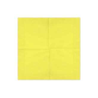 Papirnate salvete žute 33x33 cm – pakiranje 20 kom