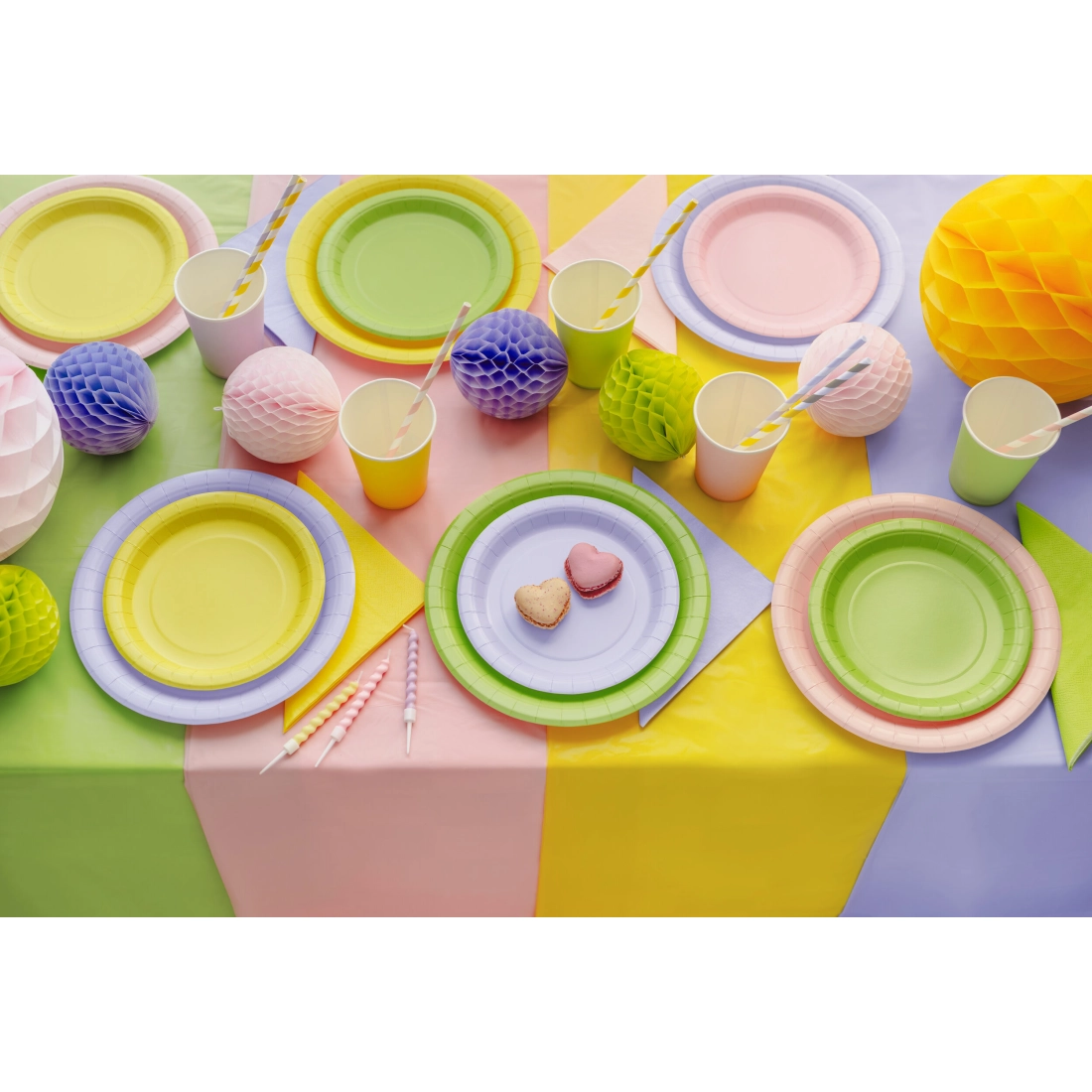 Șervețele de hârtie galbene 33x33 cm – pachet 20 buc.