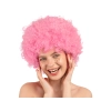 Pernucă afro creț, roz deschis – perucă pentru carnaval