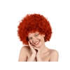 Pernucă afro creț, roșcat intens – accesoriu pentru petrecere