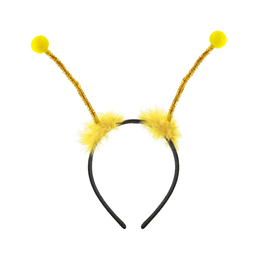 Party čelenka s tykadlami včielka