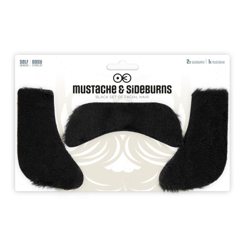 Party brkovi i zalizci, samoljepljivi set 3 kom