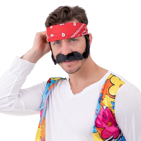 Party fúzy a bokombrady samolepiace set 3 ks