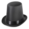 Party klobúk cylinder čierny