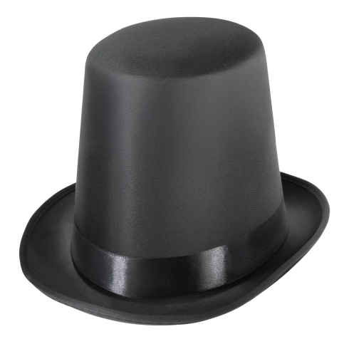 Party klobúk cylinder čierny