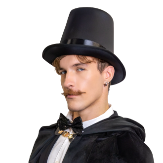 Party klobúk cylinder čierny