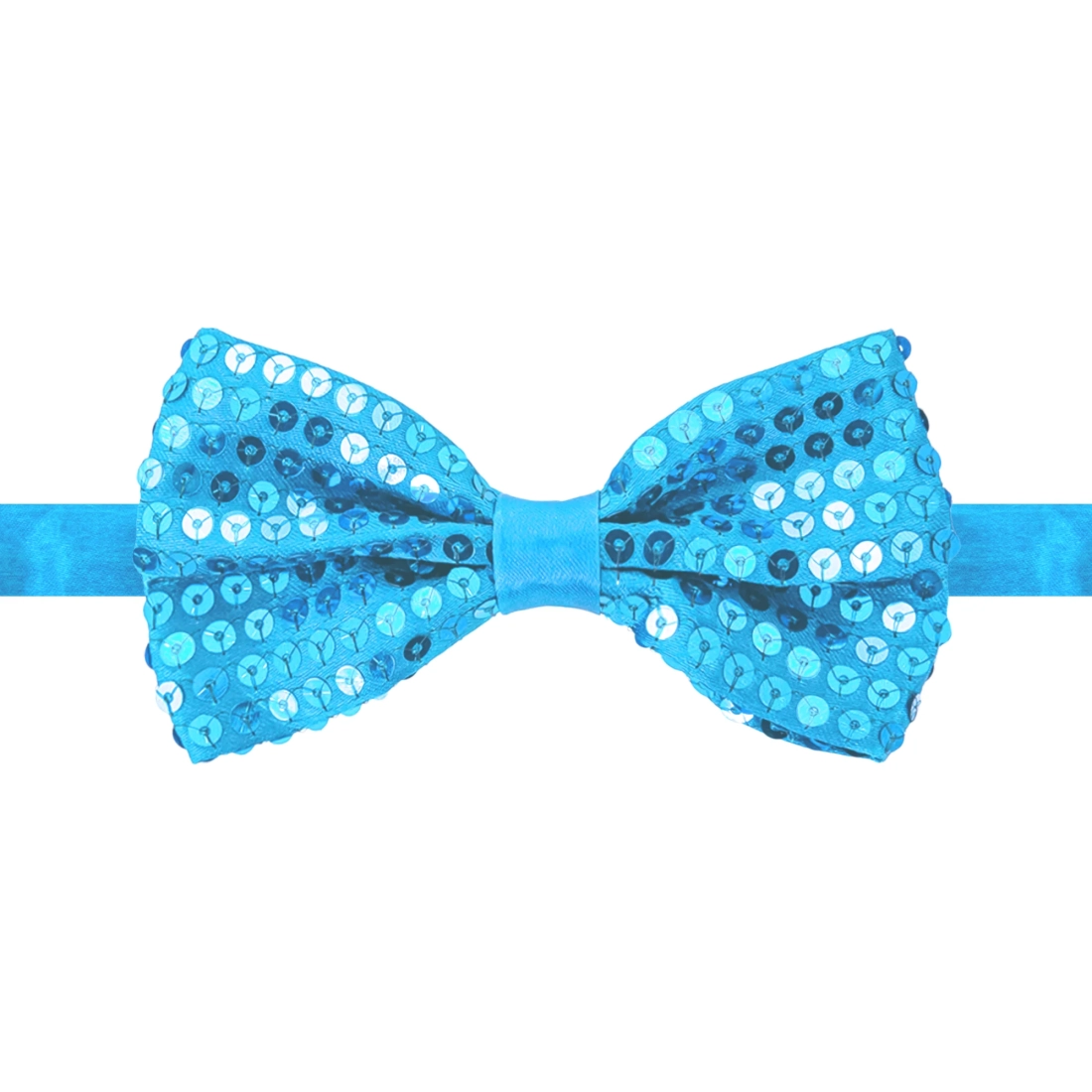 Party leptir-mašna s plavim šljokicama