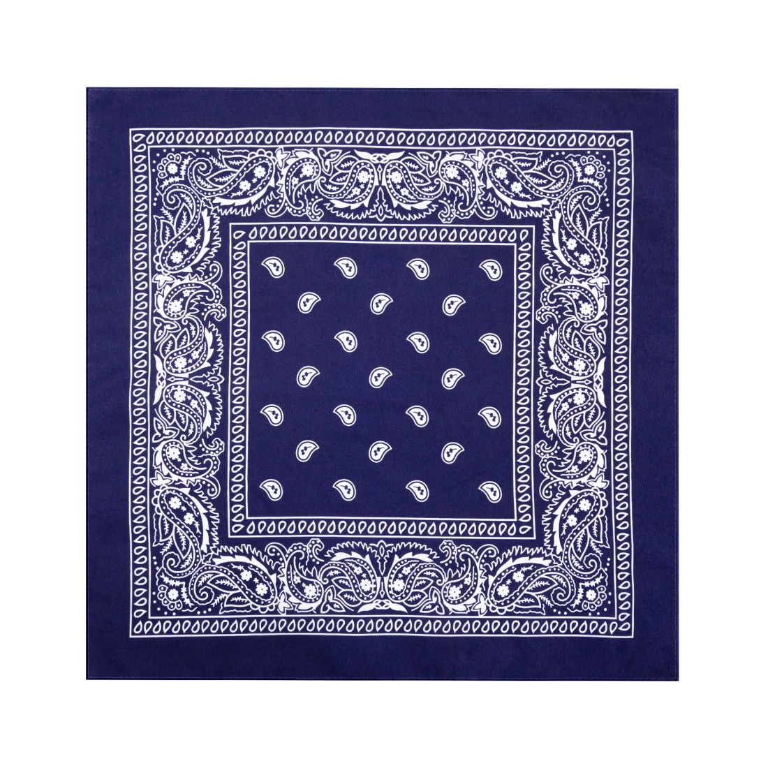 Party šatka bandana bavlnená tmavomodrá 54x54 cm