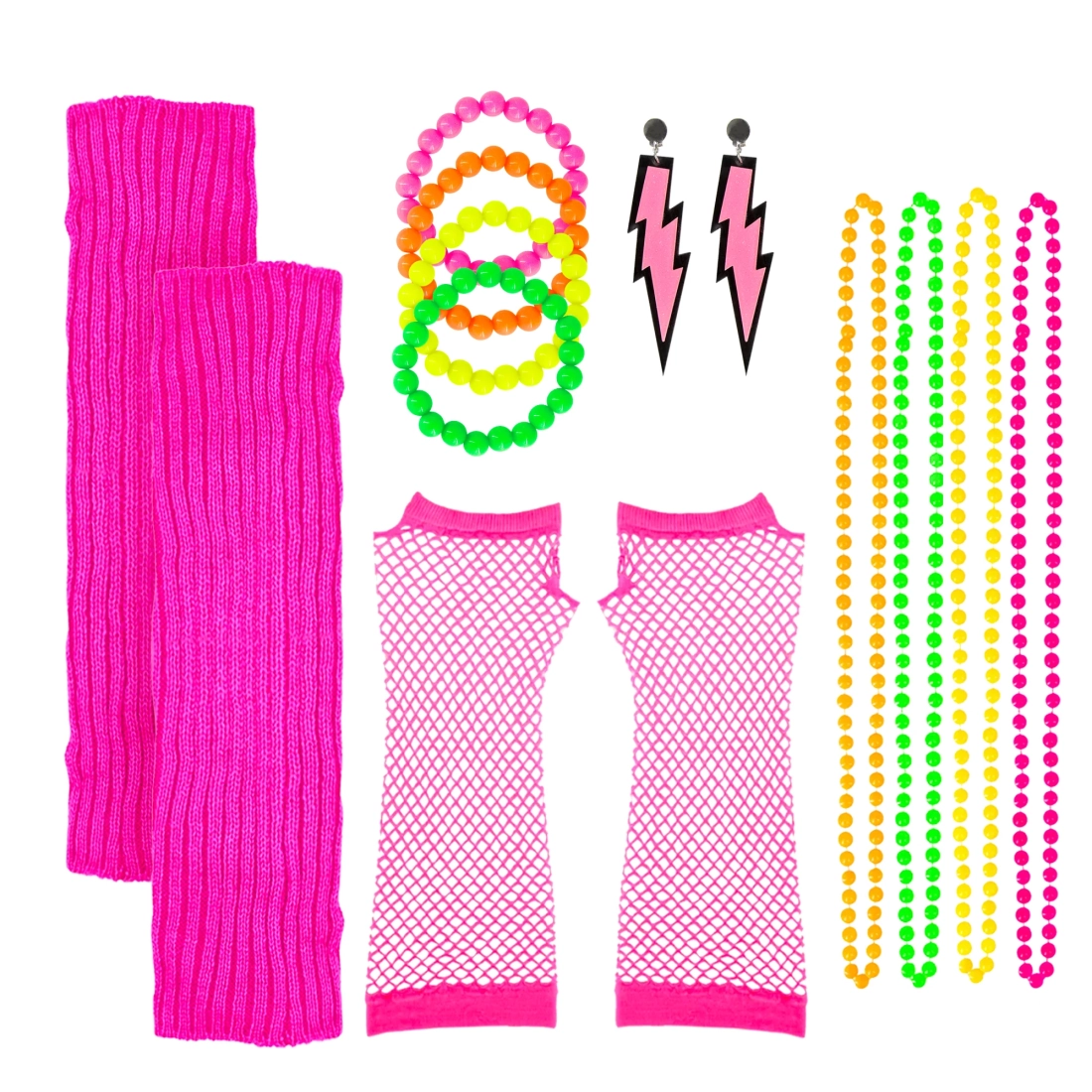 Set accesorii petrecere disco anii ’80, 5 piese